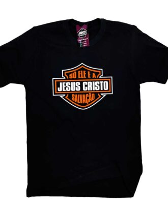 Camiseta Só Jesus Cristo é a Salvação - Masculina