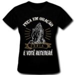 Baby Look Peça em Oração Creia e Receberá - Feminina "Mateus 21:22"