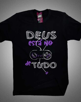 Camiseta Deus está no controle - Masculina