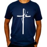Camiseta Fé estilo Cruz - Masculina