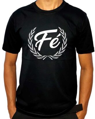 Camiseta Fé Coroa de Louros - Masculina