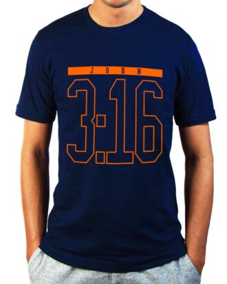 Camiseta João 3:16 John 3 16 - Masculina