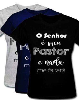 Baby Look Salmo 23 - Feminina