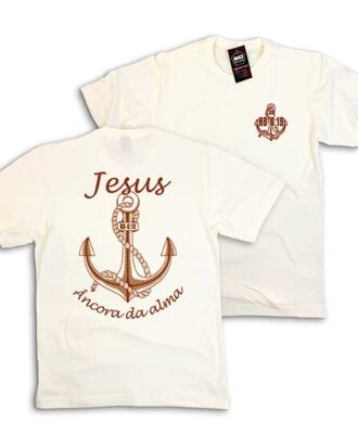 Camiseta Jesus Âncora da Alma - Masculina