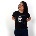 Baby Look Lute como uma Cristã - Feminina