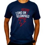 Camiseta Masculina Ele Virá Como Um Relâmpago Mateus 24:27