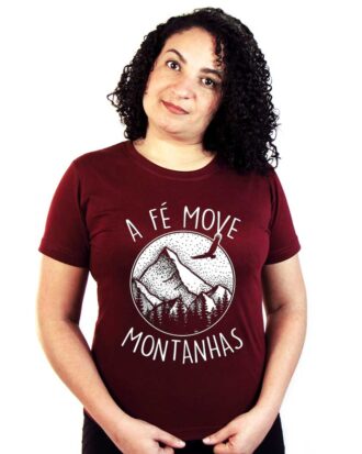 Baby Look Feminina A Fé Move Montanhas