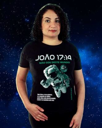 Baby Look Feminina Eu não Sou Deste Mundo - João 17:14