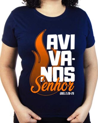 Baby Look Feminina Aviva-Nos Joel 2:28-29