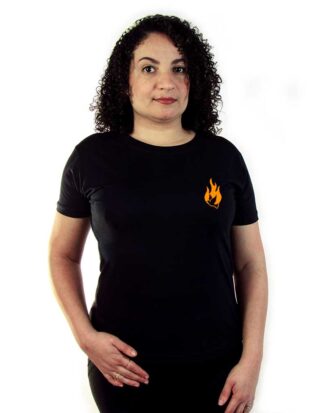 Baby Look Feminina Minimalista Pomba Espírito Santo