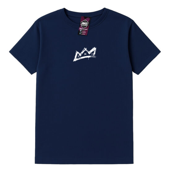 Camiseta Avivados Até que ele Venha Frente Azul Marinho