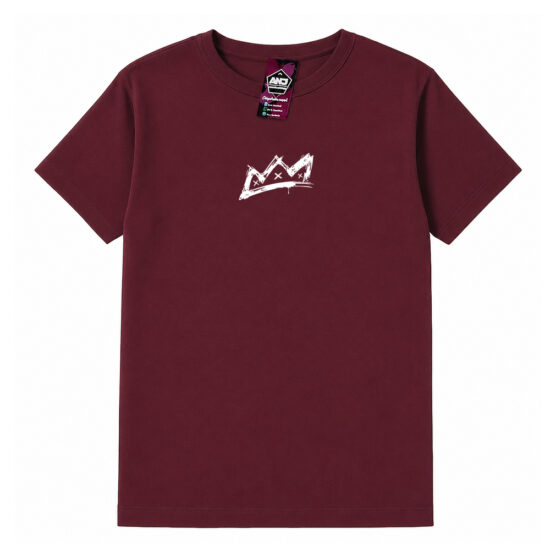 Camiseta Avivados Até que ele Venha Frente Bordô