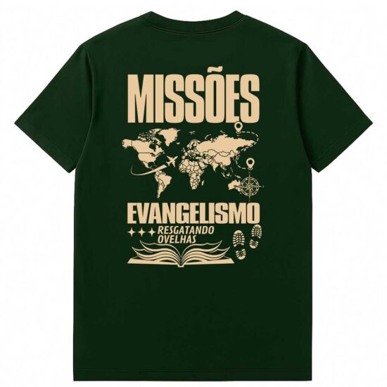 Camiseta-Missões-Resgatando-Ovelhas-Evangelismo-Frente-e-Costas-2 Camiseta-Missões-Resgatando-Ovelhas-Evangelismo-Frente-e-Costas-2